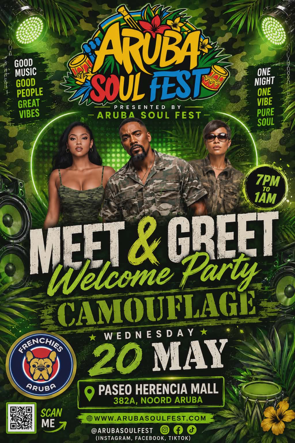 Events Schedule – Aruba Soul Fest